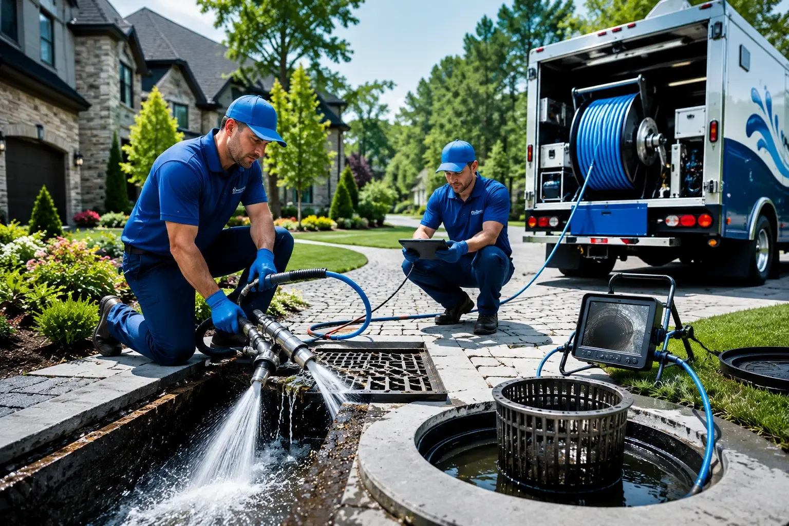 Local outdoor drain cleaning professionals in New Bern, NC